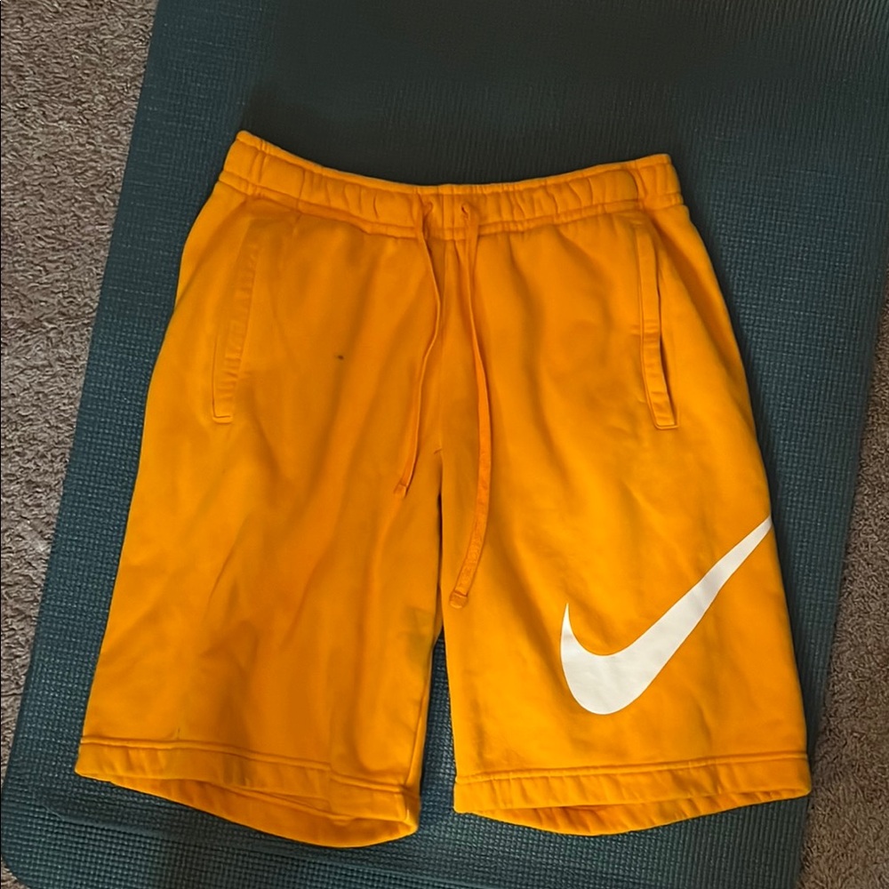 Nike Men's Orange Shorts